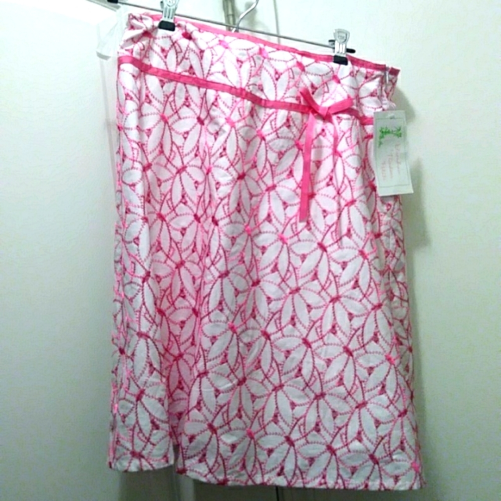 NWT Bamboo Traders eyelet skirt